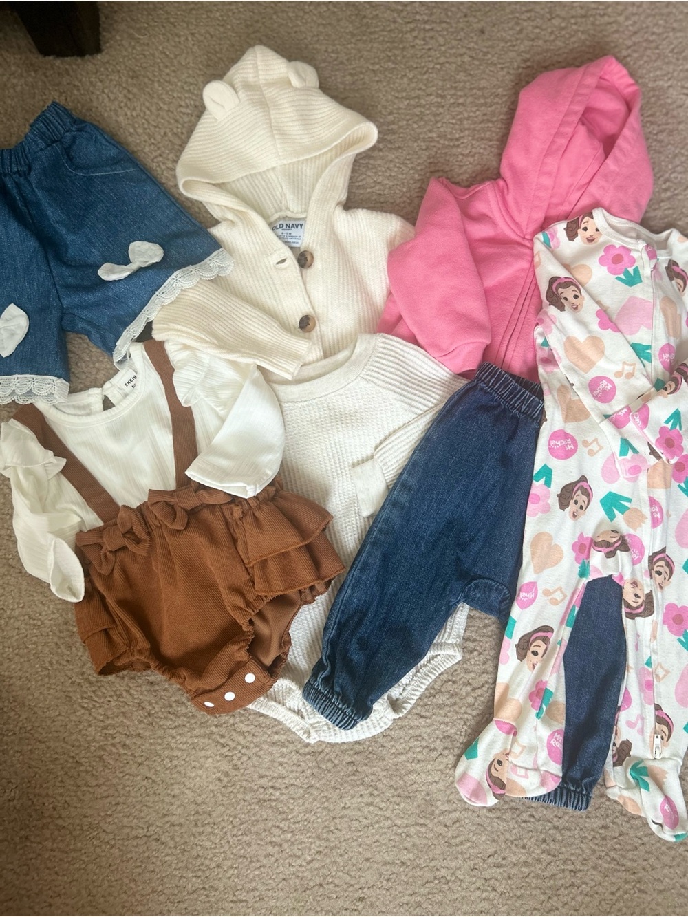 6-9M & 6-12M Baby Girl Clothing Bundle